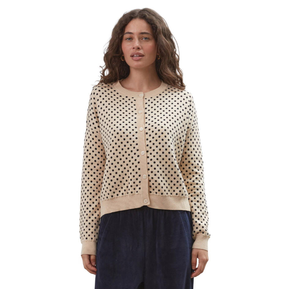 COMMONPLACE ESSENTIALS Dawn Cotton Cardigan